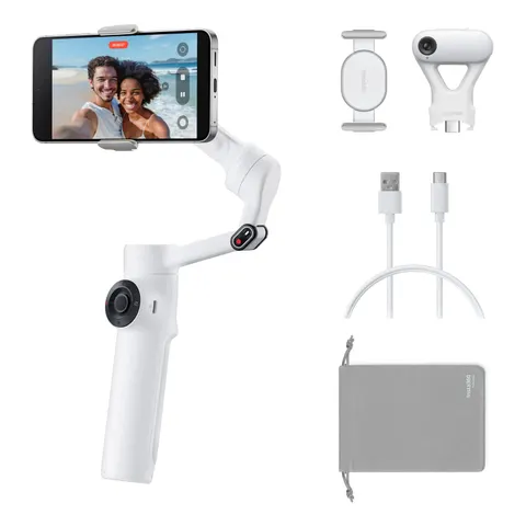 Insta360 Flow 2 Plus Blanco / Estabilizador Para Smartphone – imagen 1