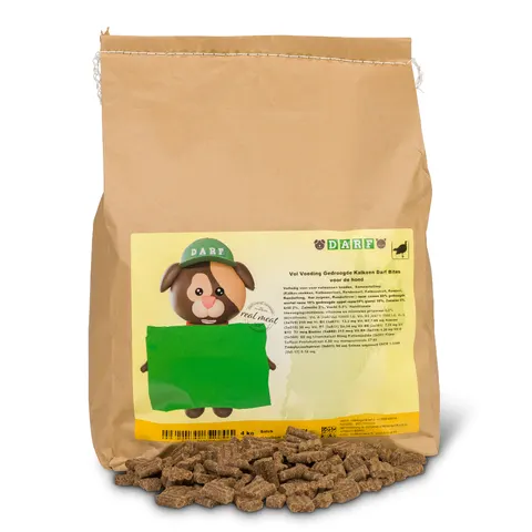 Darf Vol Brokken Kalkoen 4kg – afbeelding 1