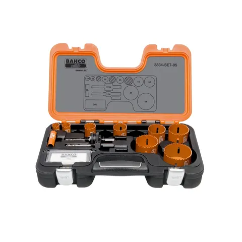 Bahco Gatzaagset + Geleider 3834 Set-95 – afbeelding 1
