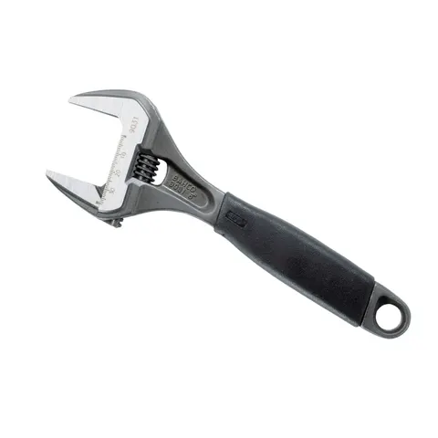 Bahco 90 Series Ergo Adjustable Spanner Wide Jaw – Black – image 1