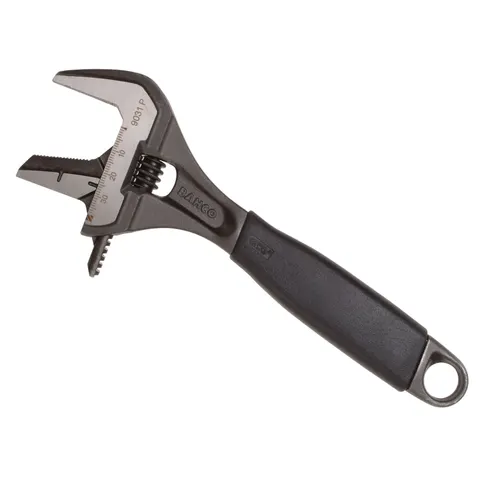 Bahco 9031P Adjustable Spanner Reversible Wide Jaw – image 1