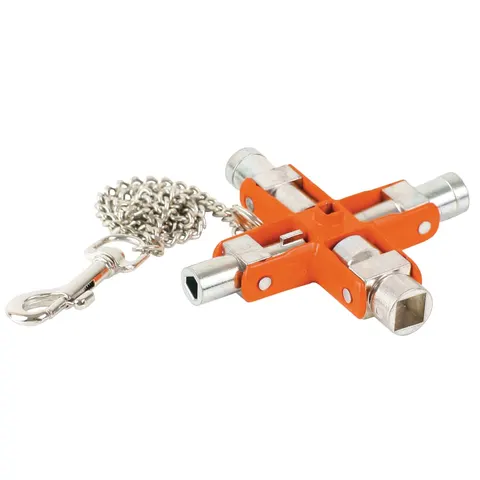 Bahco 9 in 1 Cabinet Shut Off Master Switch Key – image 1