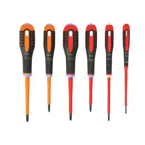 Bahco 6 Piece Insulated VDE Screwdriver Set – image 1