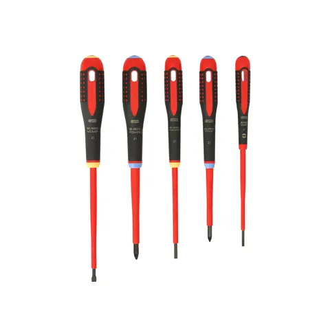 Bahco 5 Piece VDE Insulated Screwdriver Set – image 1