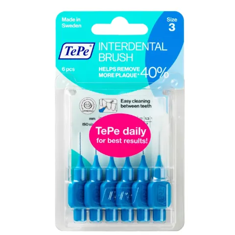 TePe Intermediate brushes size 3 - 6 pcs – image 1