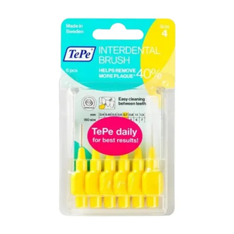 TePe Borstels 0,7 mm - 6 stuks. – afbeelding 1