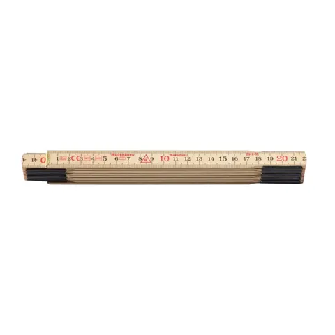 Hultafors Wooden Folding Rule - 2m – image 1