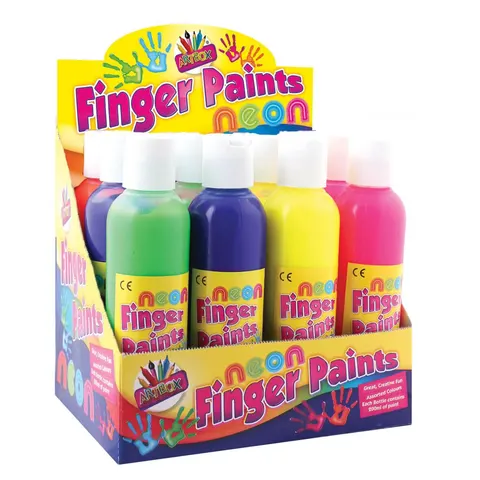 Single Neon Finger Paint 200ml – image 2