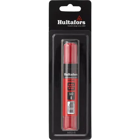 Hultafors Dry Marker Refill Blister Pack - Red – image 2