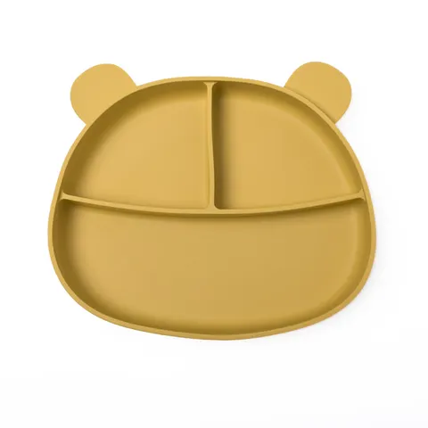 Callowesse Silicone Divided Suction Plate - Mustard – image 2