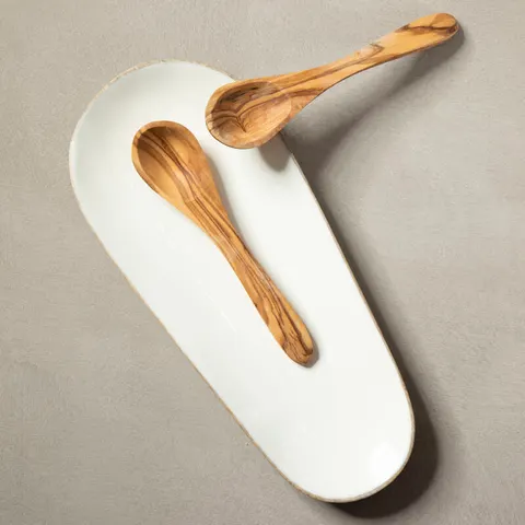 Kara Mango Wood Small Oval Serving Dish – image 2