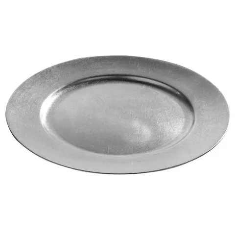 Dia Silver Finish Charger Plate – image 2