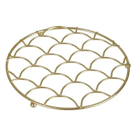 Deco Matte Gold Trivet | Vertex – image 2