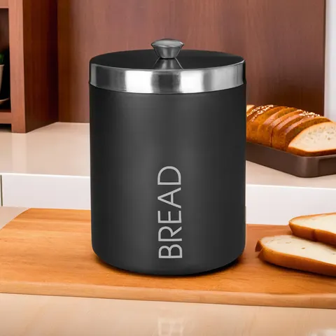 Black Enamel Bread Bin | Liberty – 105492073 – image 2