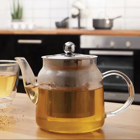 Interiors By Premier Efficient High Borosilicate 650Ml Teapot, Premium Tea Pot For Dining Table, Ergonomic Teapot For Breakfast – image 2