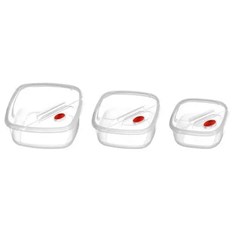Clear Plastic Storage Containers Set | Kuda – image 2
