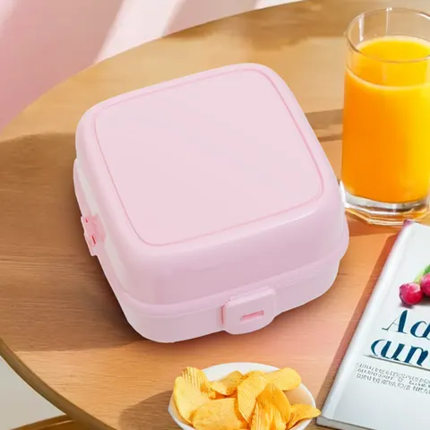 Pink 4 Section Lunch Box | Grub Tub – image 2