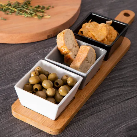 Serving Board with Square Dishes | Soiree – image 2