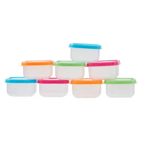 Bitty Set of 8 Mini Storage Plastic Containers | Mini Storage Containers – image 2