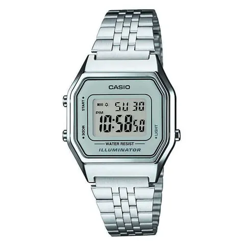 Casio Classic LA680WEA-7EF Ladies Silver Digital Watch – image 3