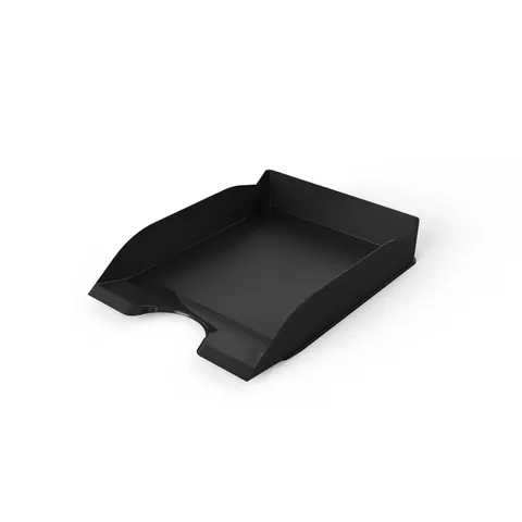 Durable New Stackable Letter Tray Document Paper File A4+ Black – image 1