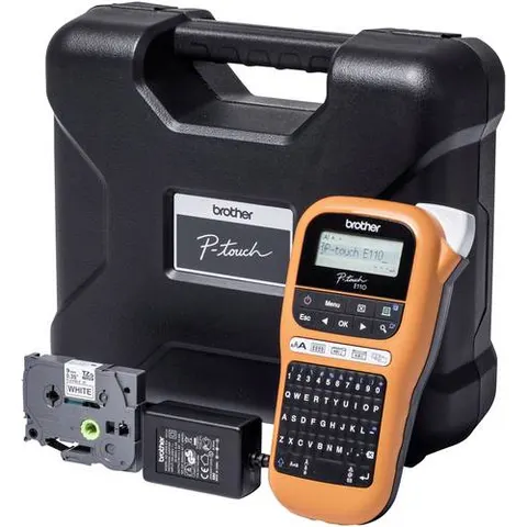 Brother P-touch E110VP – Orange – Bild 2