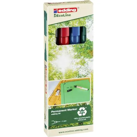 edding Permanentmarker 1.0 mm Mehrfarbig – Bild 2