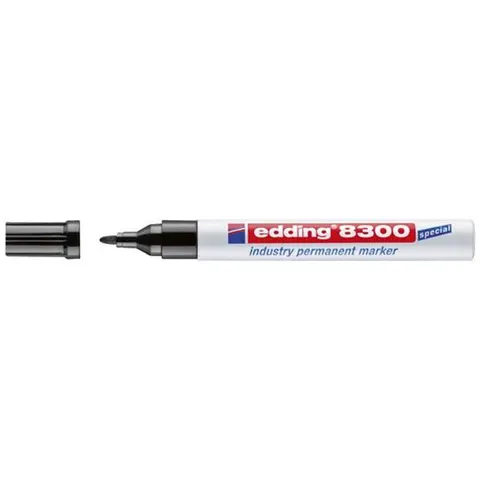 Edding Permanentmarker Nr. 8300 schwarz – Bild 3
