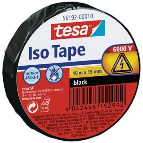 tesa Isolierband 10m 15mm schwarz – Bild 4