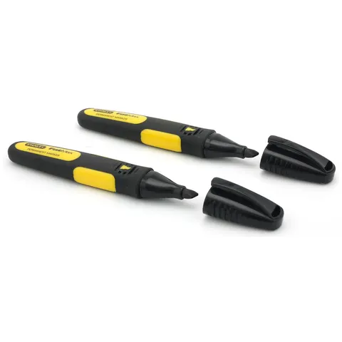 Stanley Permanentmarker FatMax schwarz breit 2 Stk. – Bild 3