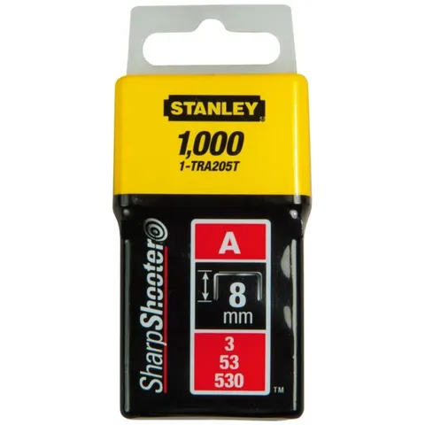 Stanley Klammern Typ A 8 mm 1000 St – Bild 2
