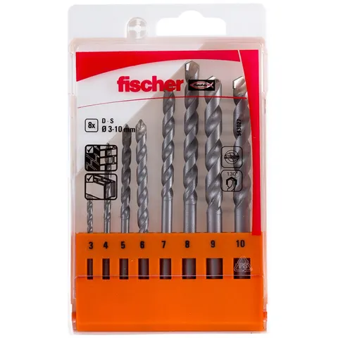 Fischer Steinbohrer D-S Set 3-10mm (8) – Bild 3