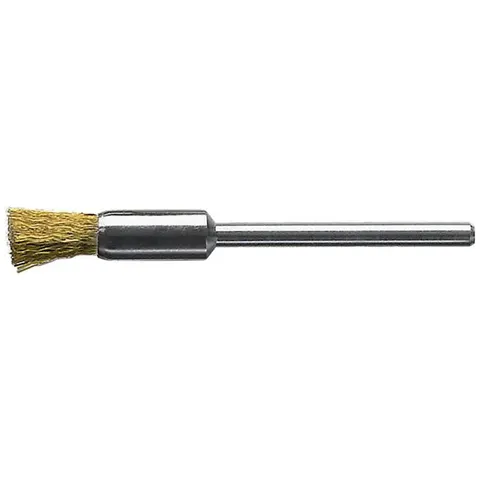 Lessmann Miniatur-Pinselbürste Messing gew. 5x0,1mm – Bild 3