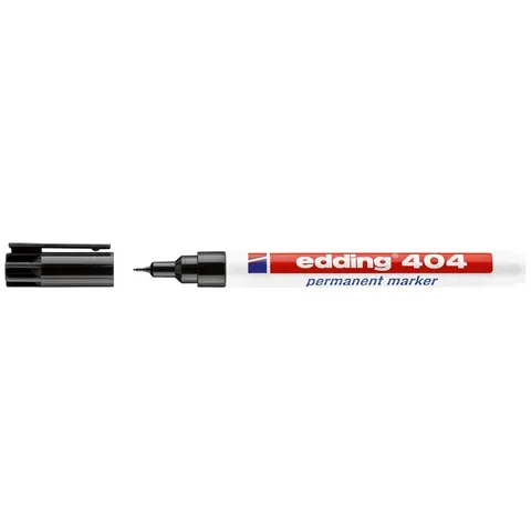 edding 404 Permanentmarker schwarz – Bild 3