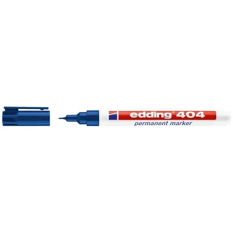 edding 404 Permanentmarker blau – Bild 4