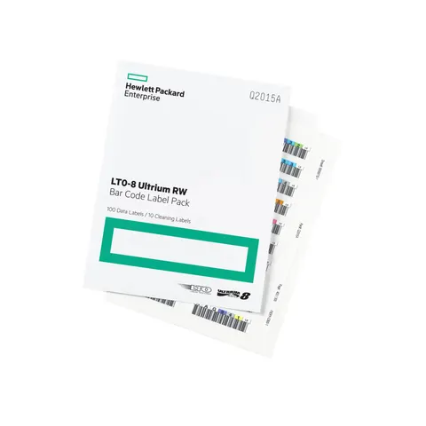 HPE LTO-8 Ultrium RW Bar Code Label Pack – image 3