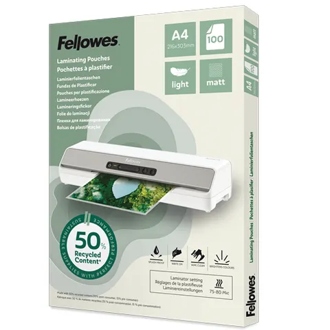 Fellowes 100143435 laminator pouch 100 pc(s) – image 2