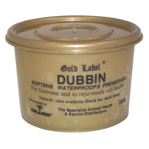 Gold Label Dubbin - 200g / Natural – image 1