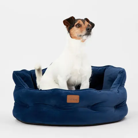 Joules Chesterfield Pet Bed Navy Small – image 2