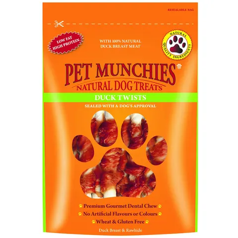 Pet Munchies Twists - Duck / Single Pack (80g) – image 2