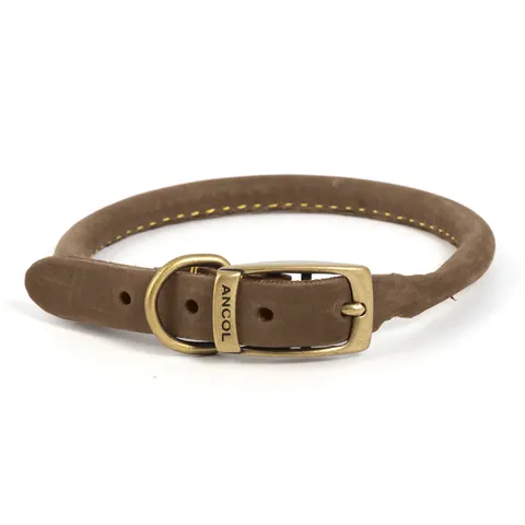 Ancol Timberwolf Round Collar - Sable / 28-36cm – image 2