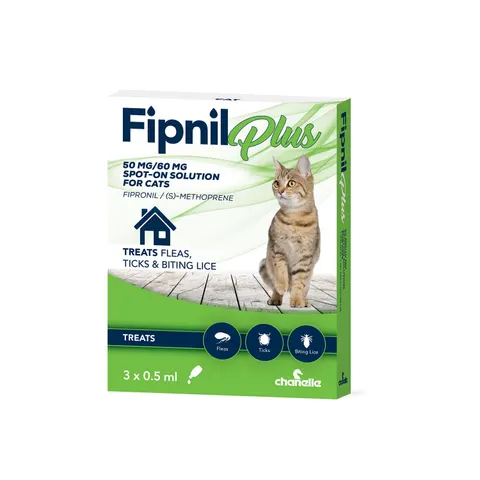 Fipnil Plus Spot on Solution For Cats & Dogs - Cat 0.5ml – image 2