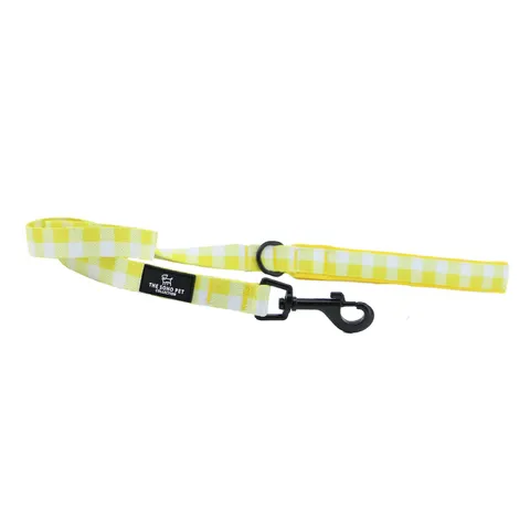 Ancol Soho Yellow Check Patterned Lead – image 2