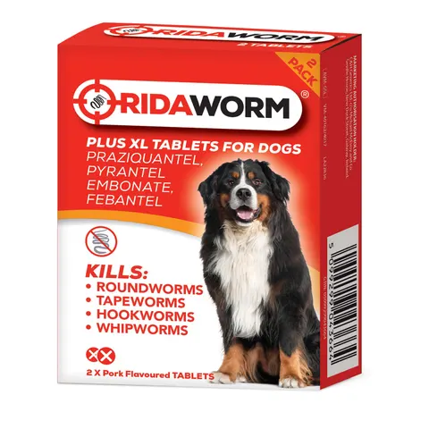 Ridaworm XL Dog Worming Tablets 10x2s – image 2