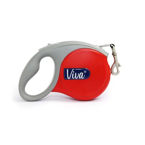 Ancol Viva Retractable Lead - Red / S – image 2