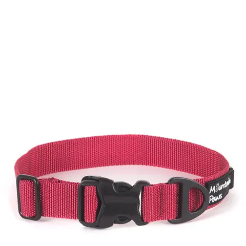 Mountain Paws Extra Tough Red Dog Collar Red M – image 2