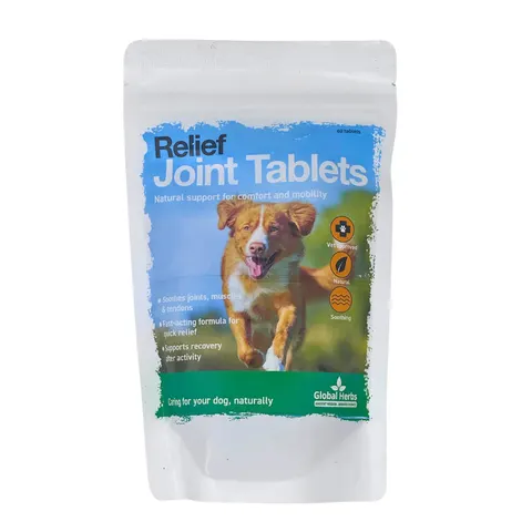 Relief Tablets (60) - Global Herbs - Canine – image 2