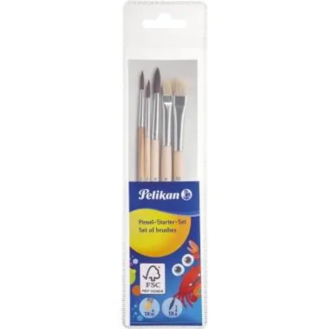 Pelikan Pinsel Starter-Set, 5-teilig – Bild 2