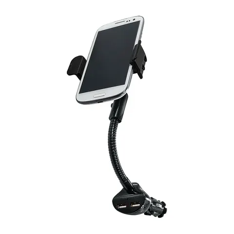 LogiLink KFZ-Ladegerät & Smartphone Halter – Bild 2