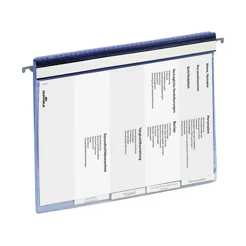 DURABLE Personalhefter, DIN A4, blau – 250021 – Bild 2